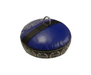 Blue sandbag with black strap and 'WESLAYER' branding on a white background
