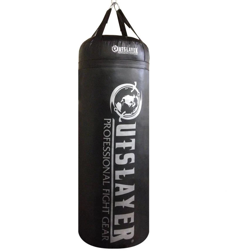 Outslayer 150 lb Boxing Bag – Full Black Finish