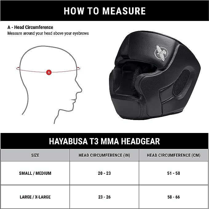 Hayabusa T3 MMA Headgear