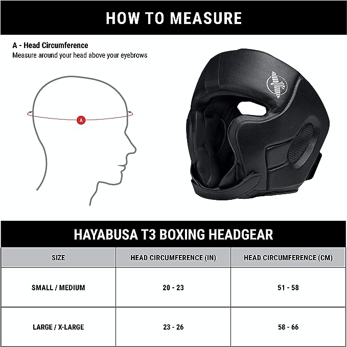 Hayabusa T3 Boxing Headgear