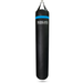 A black hanging heavy punching bag with a blue accent band and the Proslayer brand logo printed in white, shown against a plain white background.