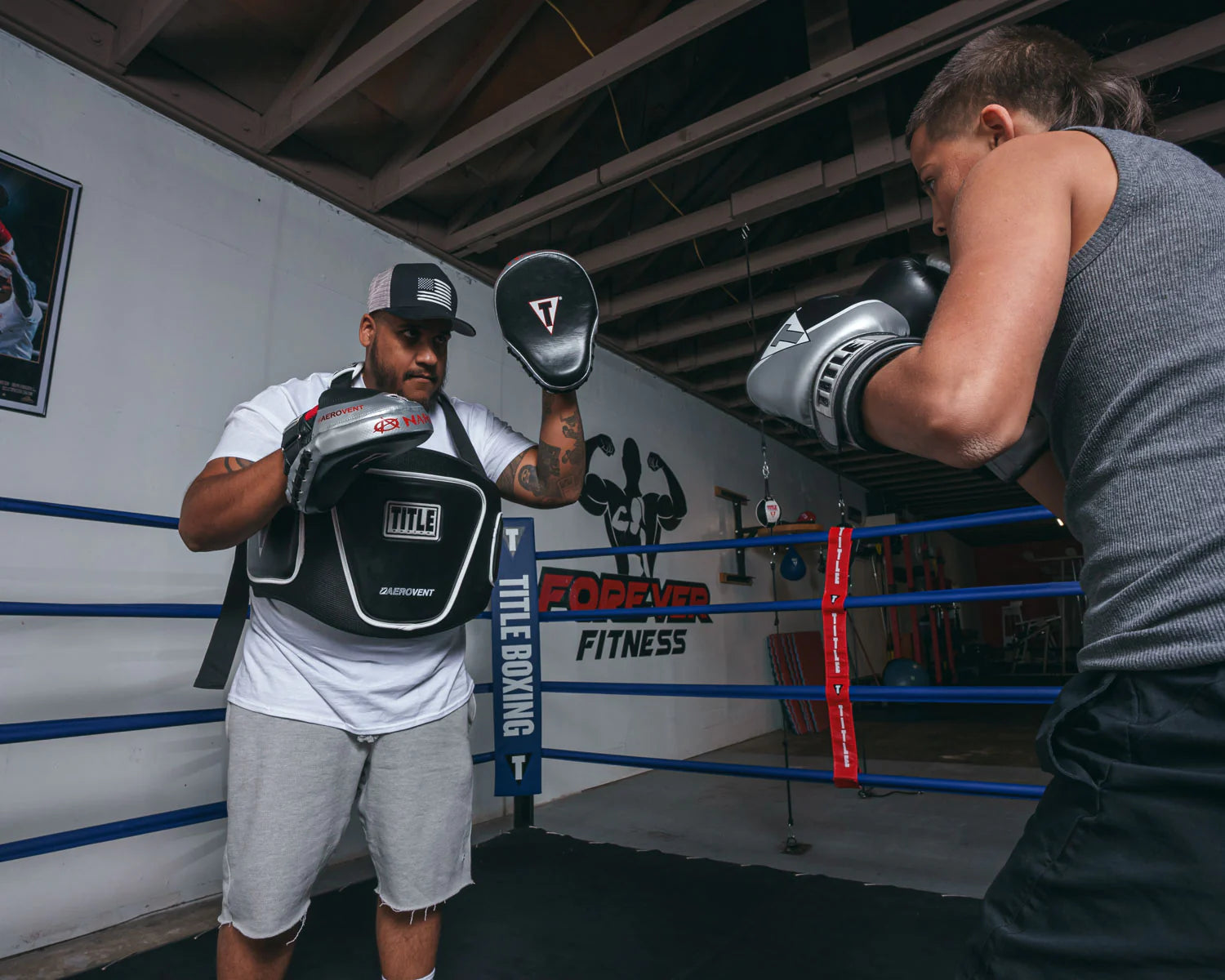 TITLE Boxing Aerovent Elite Körperschutz