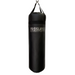A black heavy punching bag with a silver metal hanging ring and straps, featuring the 'PROSLAYER' brand logo printed in white on the front, set against a plain white background.