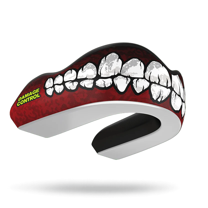 Damage Control Extreme Impact Mouthguard w/ Case - Bitten