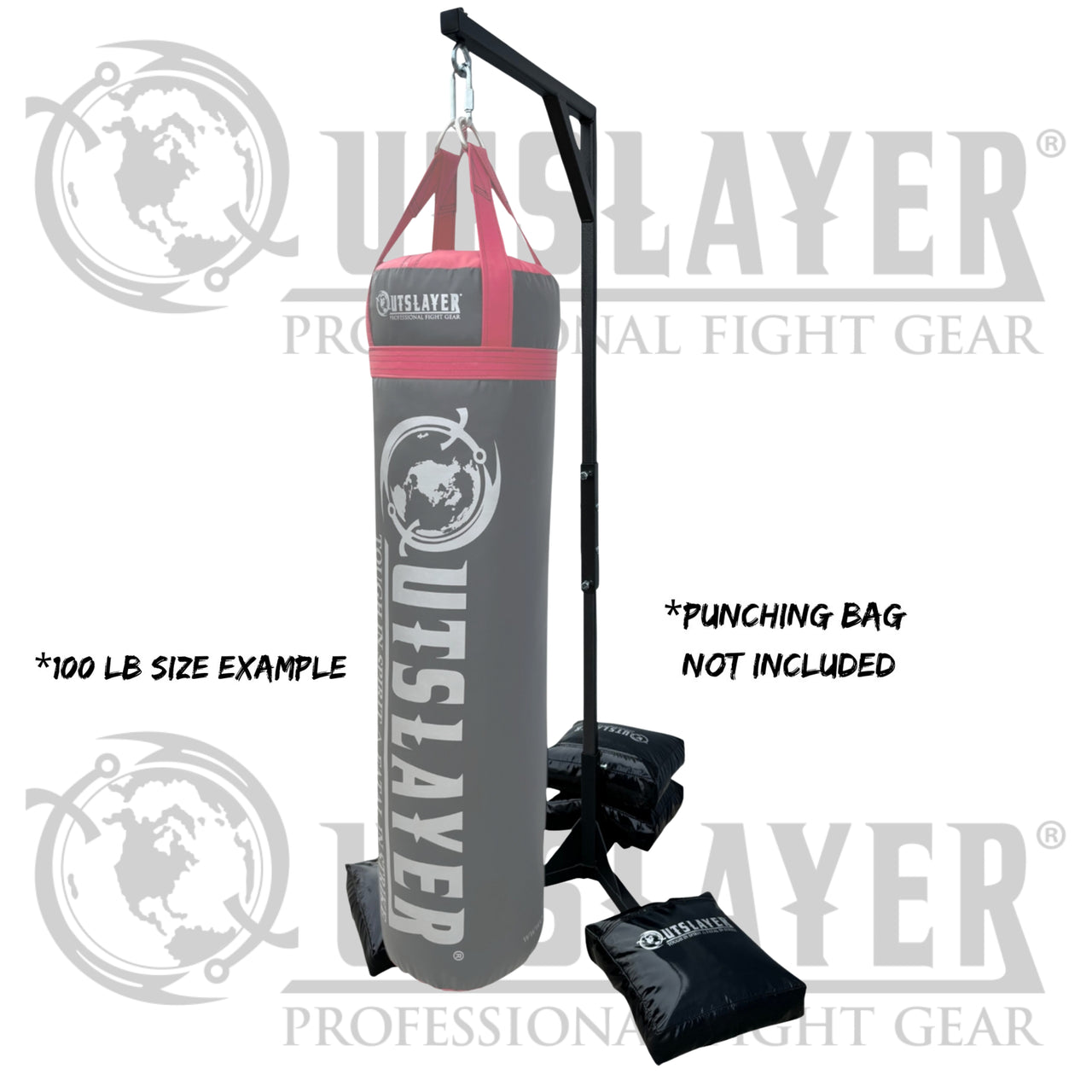 Outslayer Pro Boxing Bag Stand, 6'8"