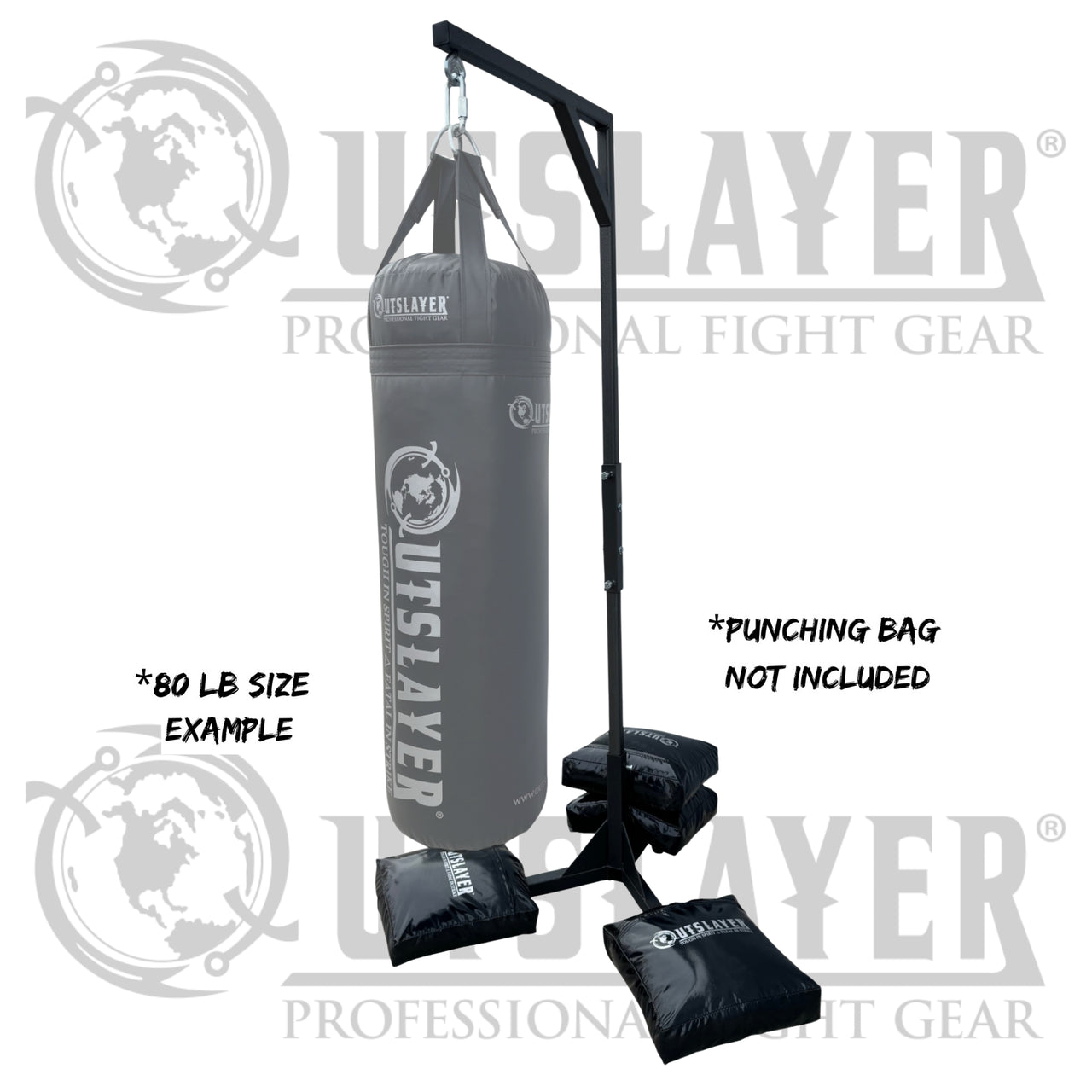Outslayer Pro Boxing Bag Stand, 6'8"