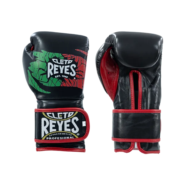 Cleto Reyes Training Gloves with Hook and Loop Closure – Black Edition