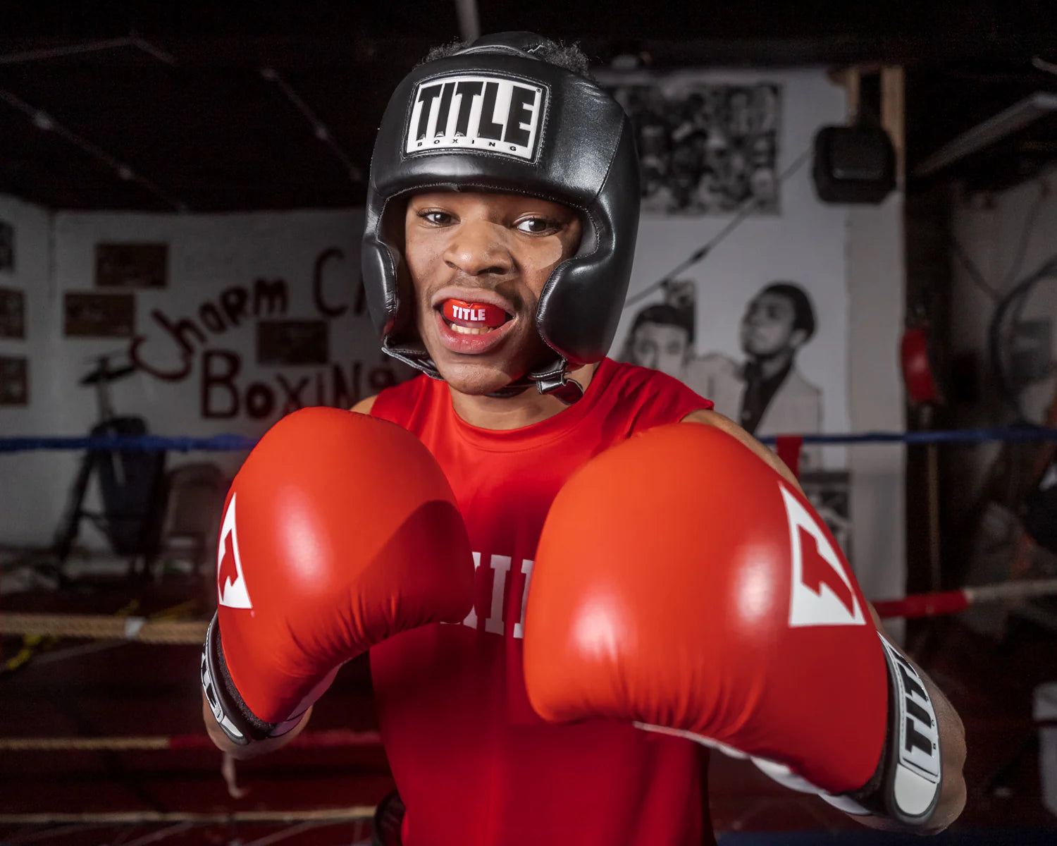 TITLE Boxing Gel Triple-Shox Mouthguard 2.0