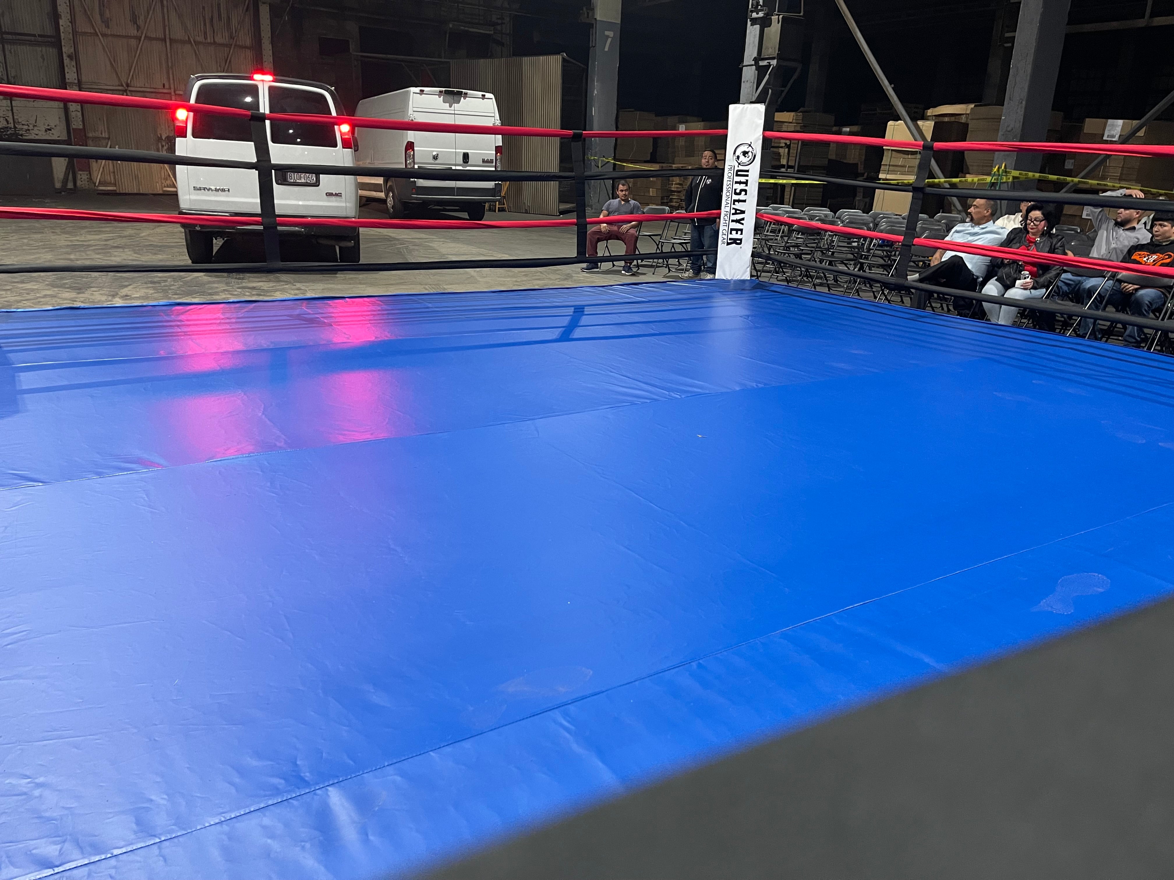 Outslayer Professional Drop-N-Lock Lowboy Boxing Ring