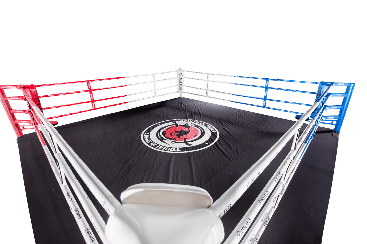 Outslayer Heavy Duty Deluxe Silent Boxing Ring, Elevated