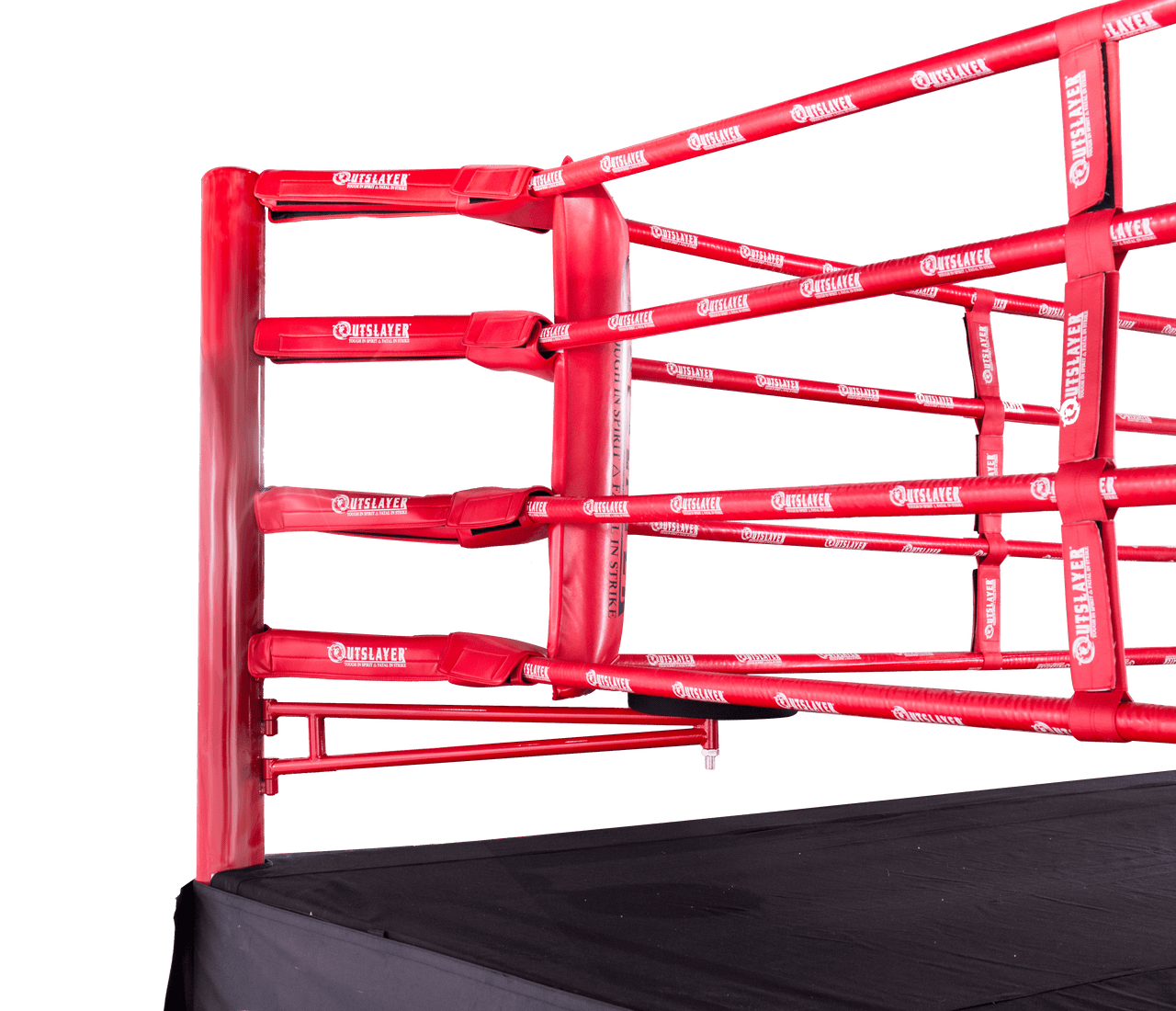 Outslayer Heavy Duty Deluxe Silent Boxing Ring, Elevated
