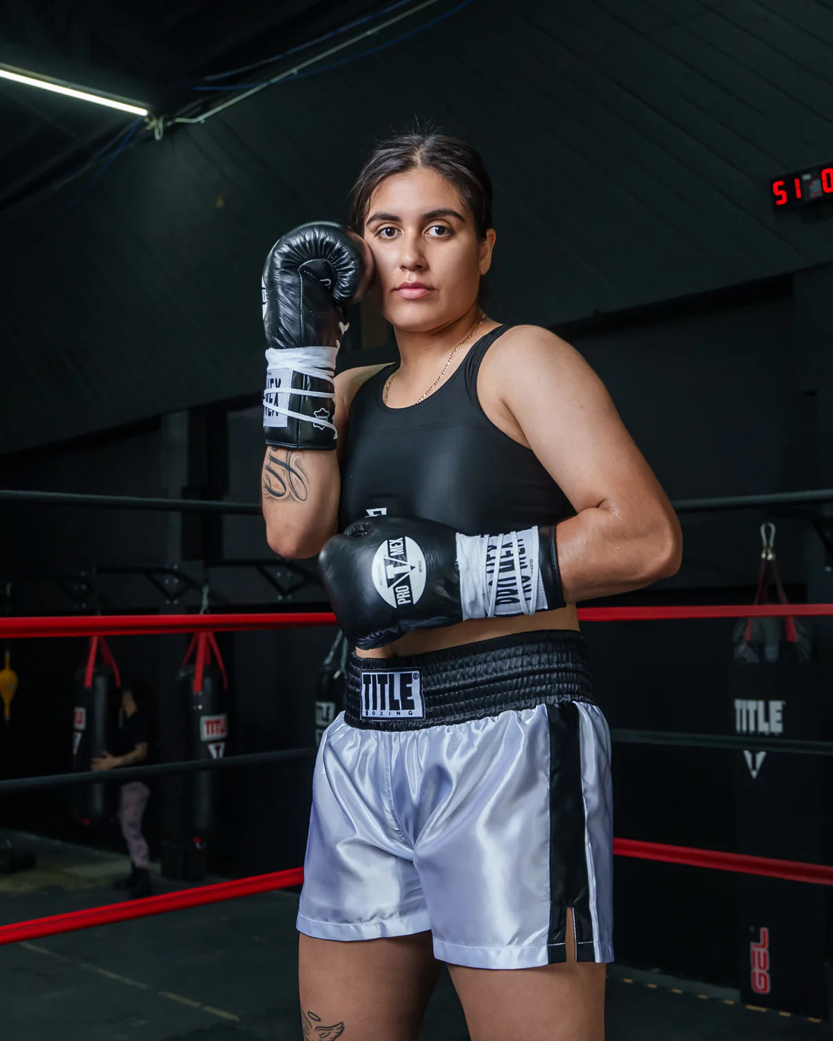 Pro Mex Combatiente Pro Fight Boxing Gloves