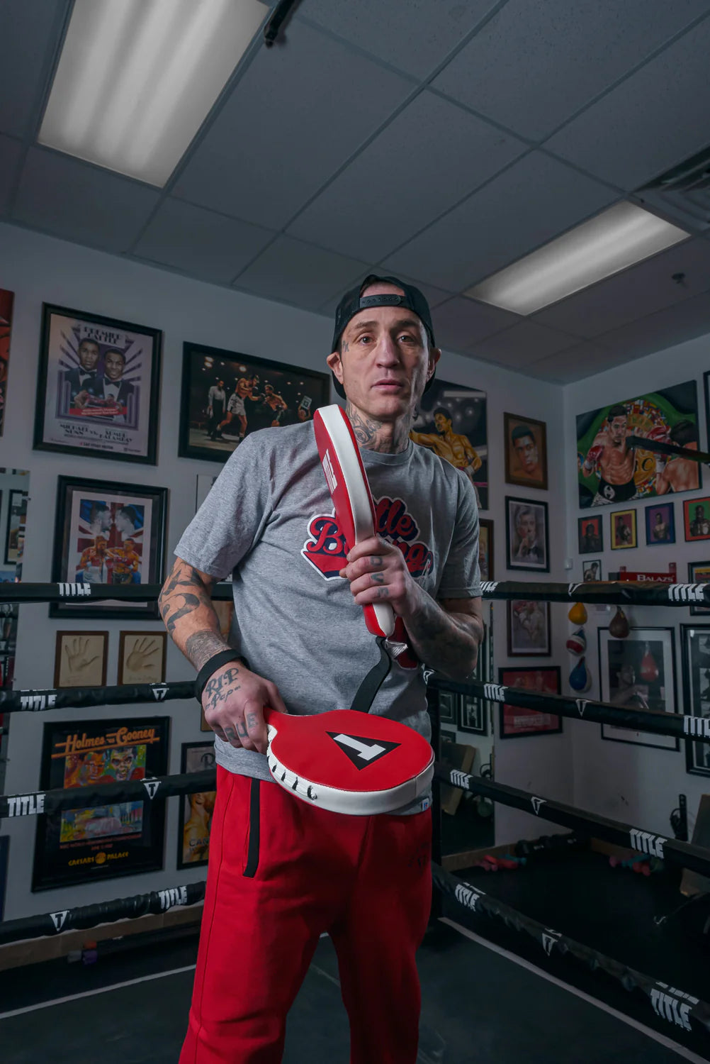 TITLE Boxing Punch Training Paddles