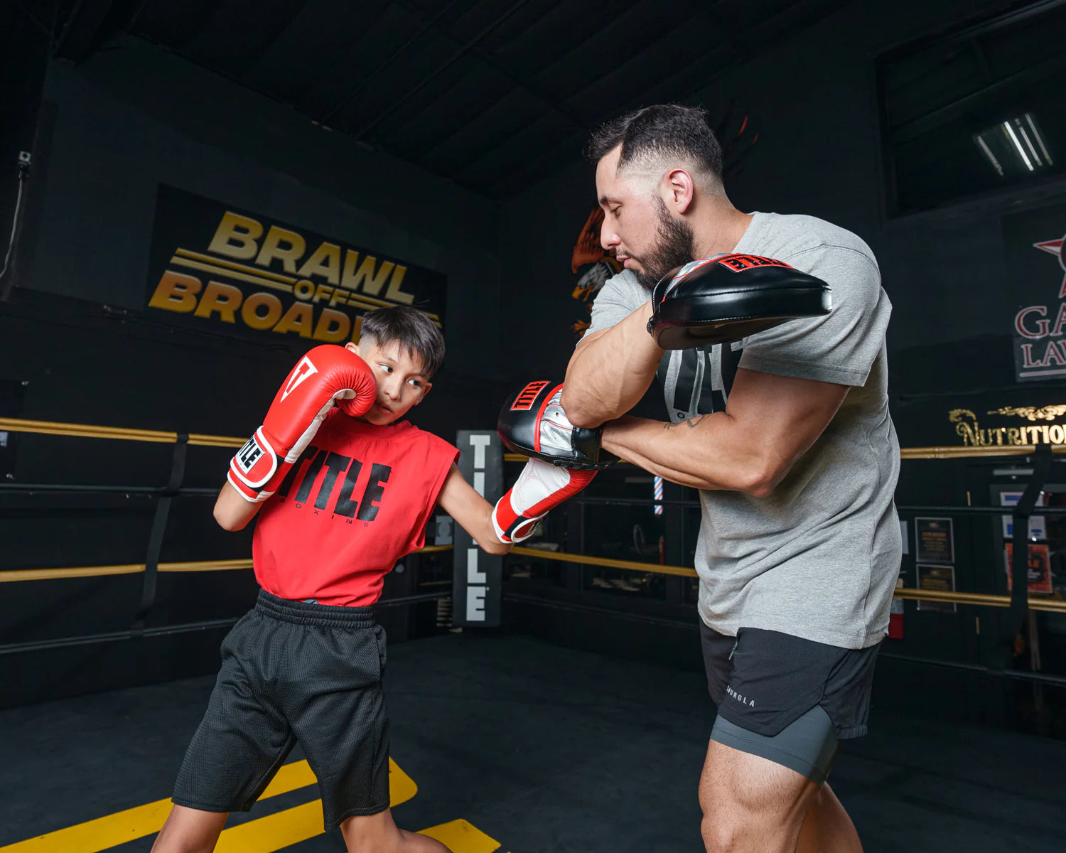 TITLE Boxing Valiant Micro Mitts