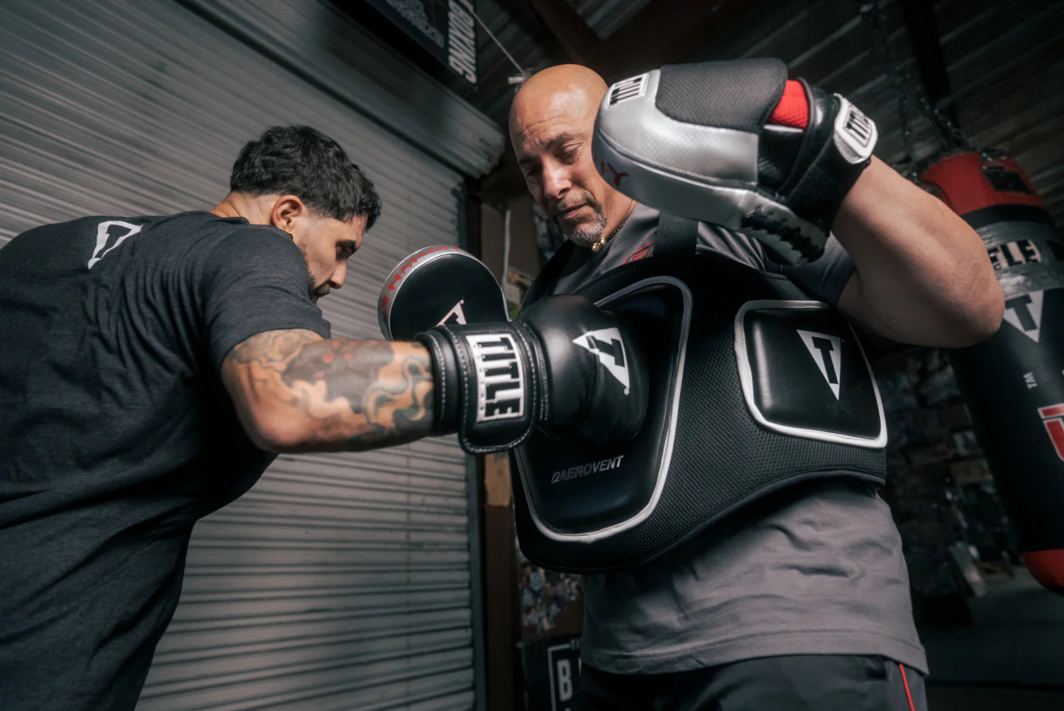 TITLE Boxing Aerovent Elite Körperschutz