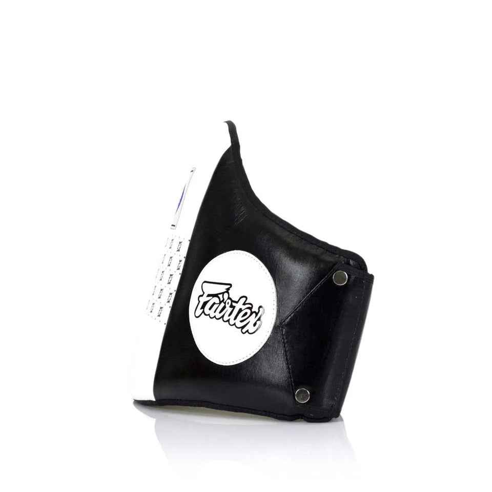 Fairtex BPV1 Standard Leather Belly Pad – Hook & Loop Waist Wrap