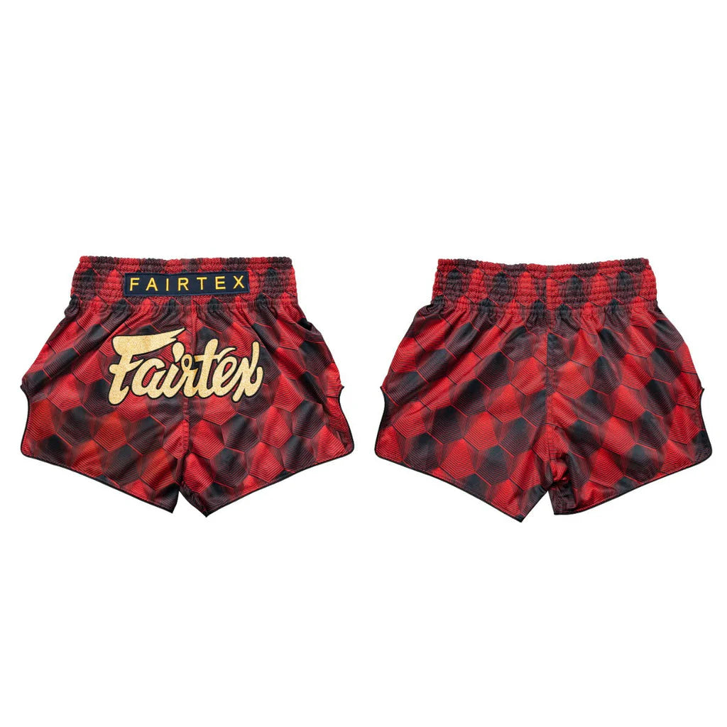 Fairtex Muay Thai Shorts - BS1919 Stealth Red