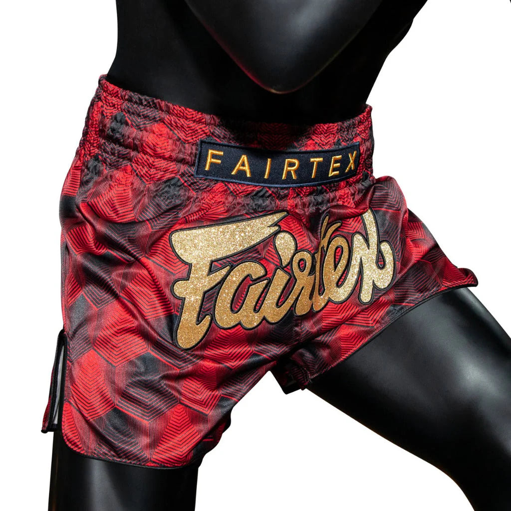 Fairtex Muay Thai Shorts - BS1919 Stealth Red