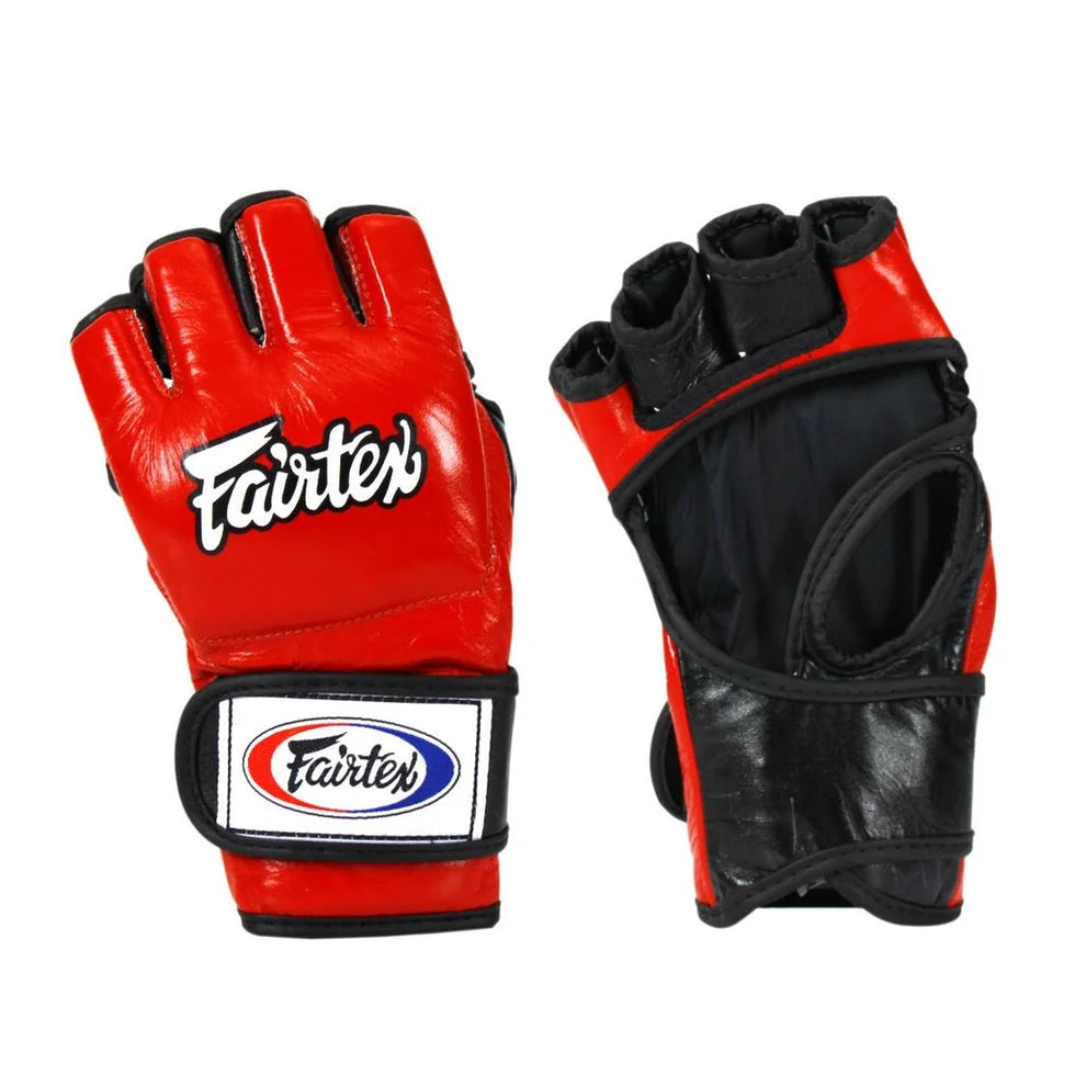 Fairtex FGV12 Ultimate MMA Combat Gloves with Open Thumb Loop