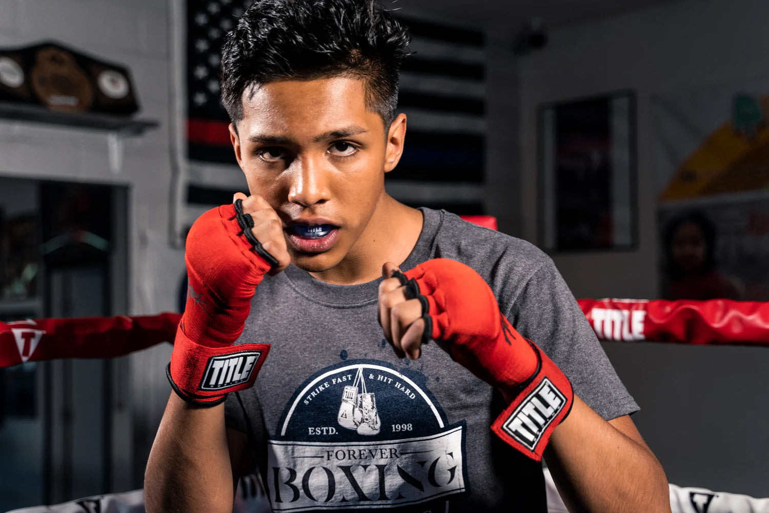 TITLE Boxing Gel Triple-Shox Mouthguard 2.0