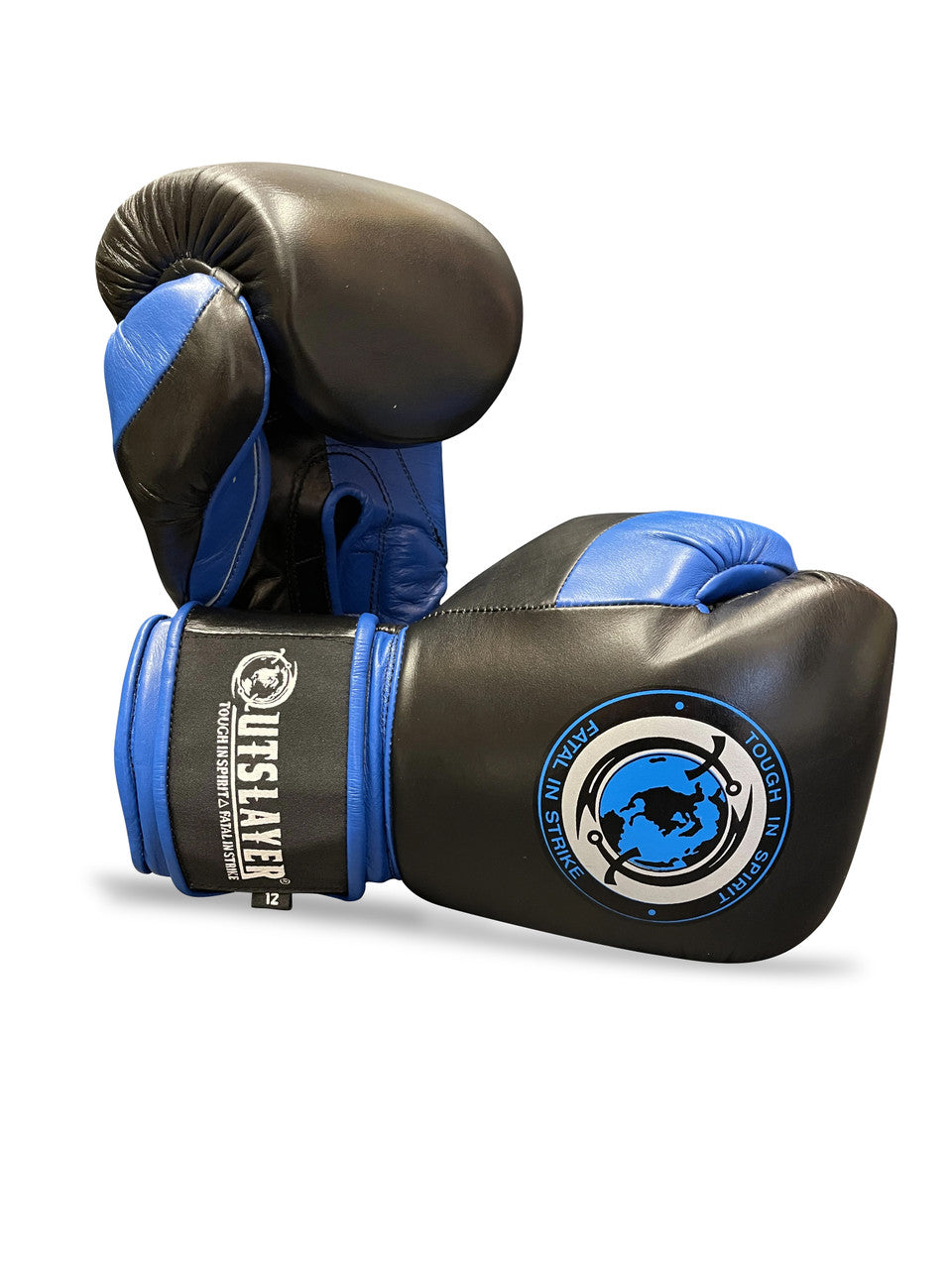 Loop Boxing Outslayer MX Style Hook and Loop Leather Boxing Gloves - Fighters Shop
