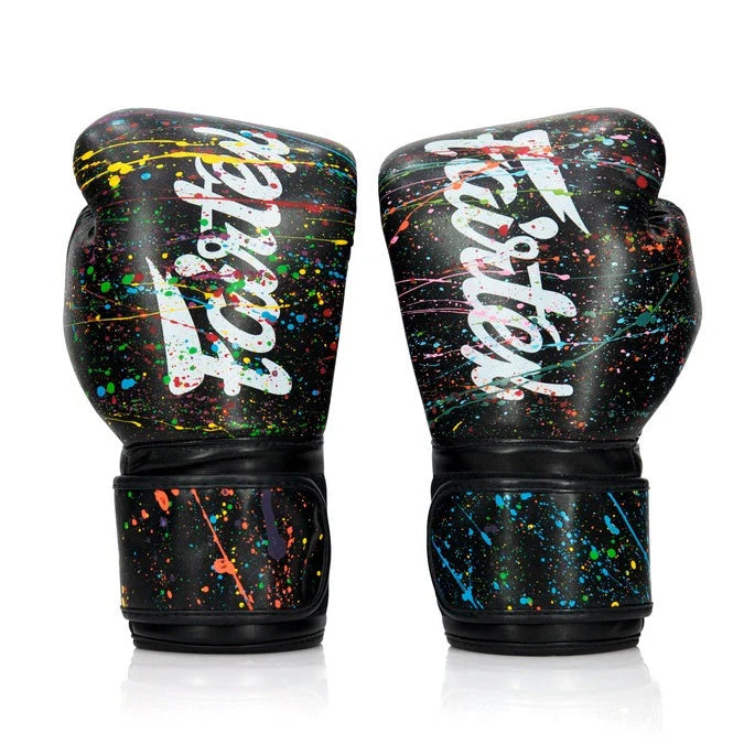 Fairtex Microfiber Gloves BGV14 – Art Collection: Black/Painter
