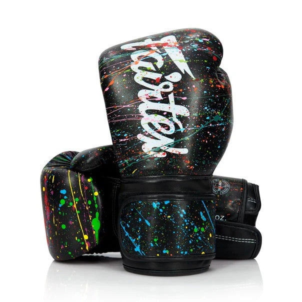 Fairtex Microfiber Gloves BGV14 – Art Collection: Black/Painter