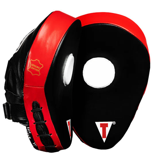 TITLE Boxing Incredi-Ball Leather Punch Mitts 2.0