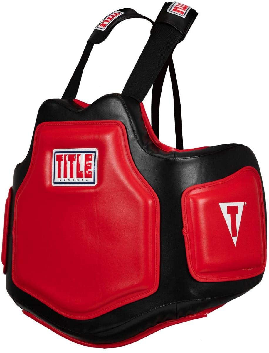 Title Boxing Classic Command Body Protector 2.0, Black/Red