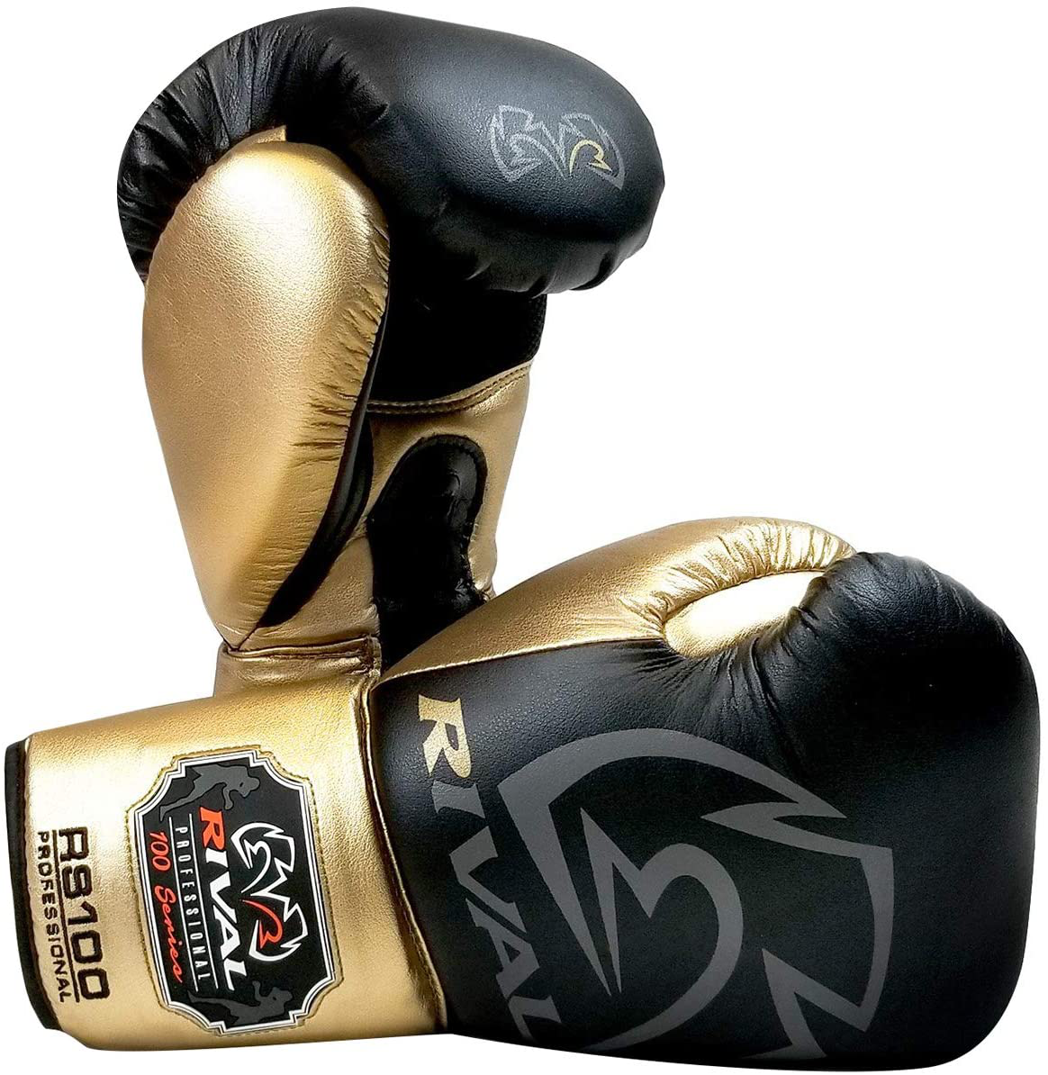 RIVAL Boxing RS100 Pro Sparring Boxing Gloves 18 oz. Black