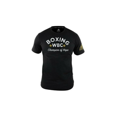 adidas WBC Co-Branded Boxing Line, 100% Cotton, Half Sleeves T Shirt