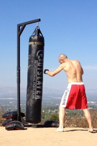 Outslayer Muay Thai Bag Stands 7ft 8inch tall 350lbs Capacity
